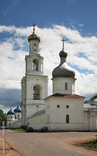 St. George's (Yuriev) Monastery in Novgorod the Great. Russia