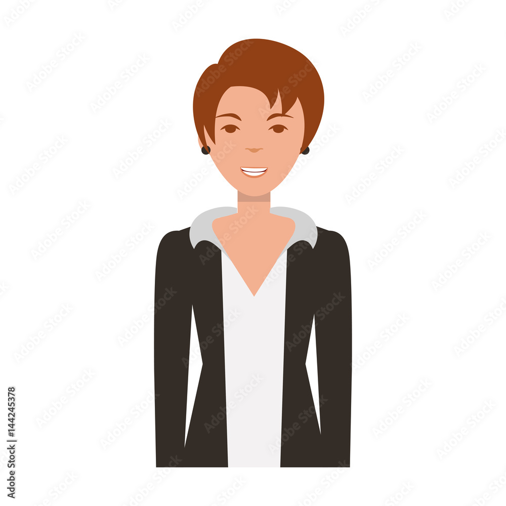 businesswoman avatar character icon vector illustration design businesswoman avatar character icon vector illustration design