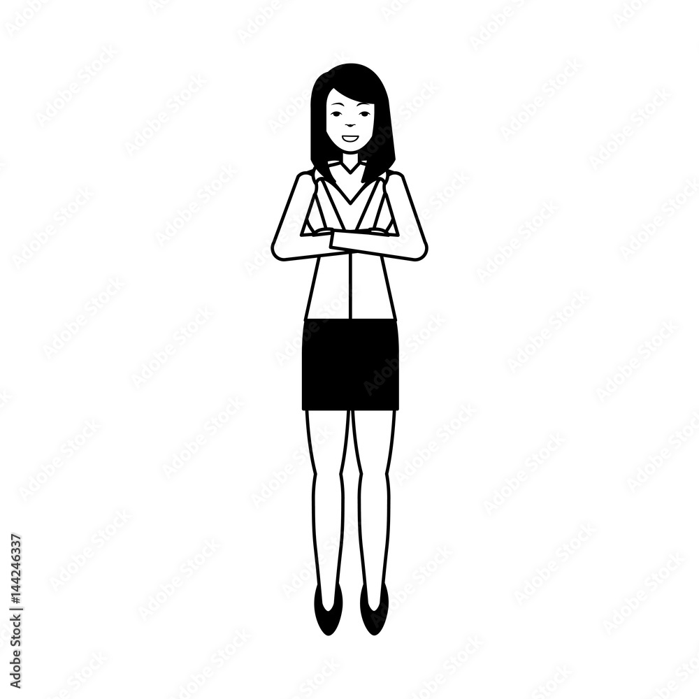 businesswoman avatar character icon vector illustration design businesswoman avatar character icon vector illustration design