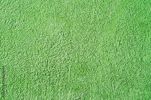 Decorative green plaster used as a background 