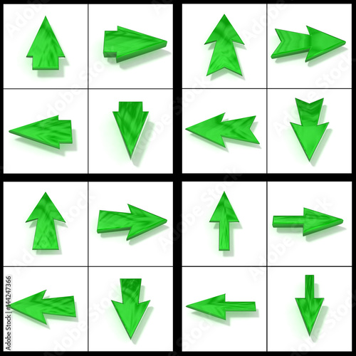 Green cursors