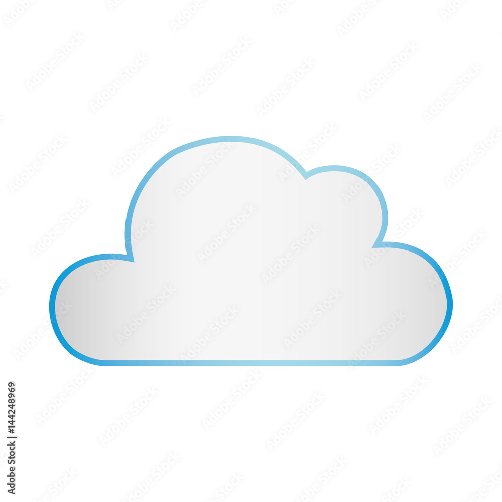 Cloud computing technology icon vector illustration graphic design Cloud computing technology icon vector illustration graphic design