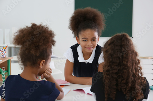 Cute African-American girls...