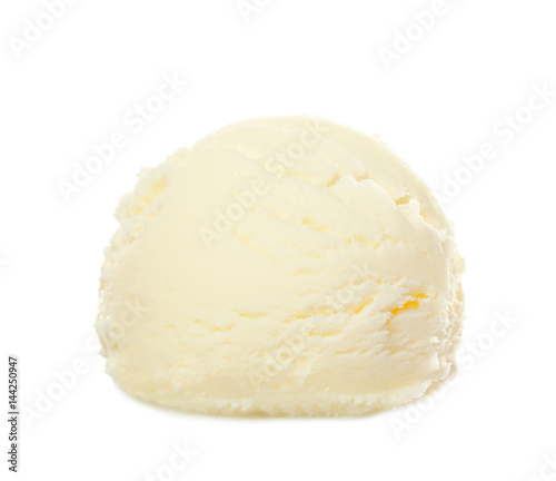 Ice-cream ball, isolated on white