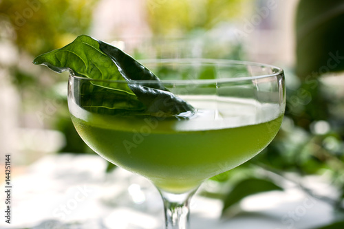 Basil gimlet photo