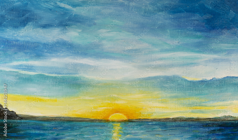 Obraz premium Oil painting, handmade 