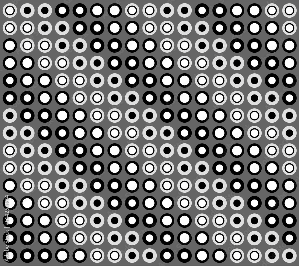 Abstract pattern from circles Abstract pattern from circles