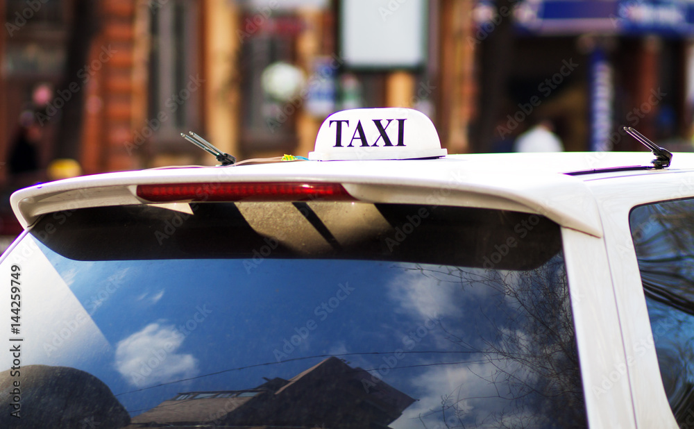 Obraz premium Taxi