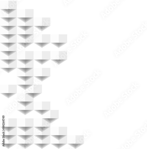 White Texture Abstract Paper Background. Vector Illustration