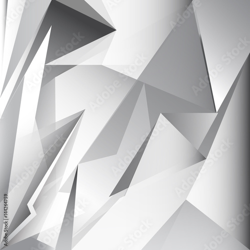 Abstract Lowpoly Triangle Vector Background. Template for Style Design.