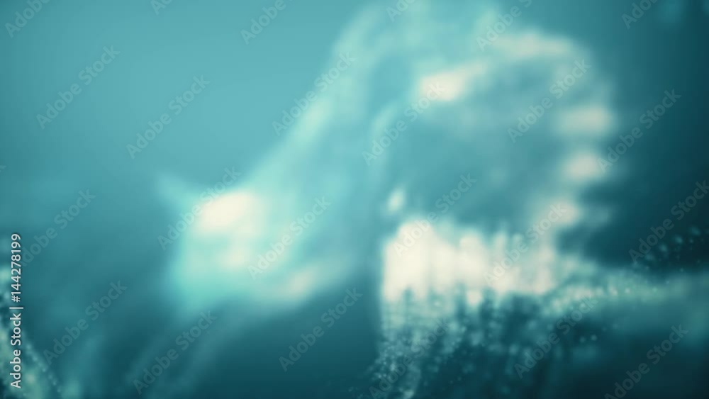 particle inferno abstract background