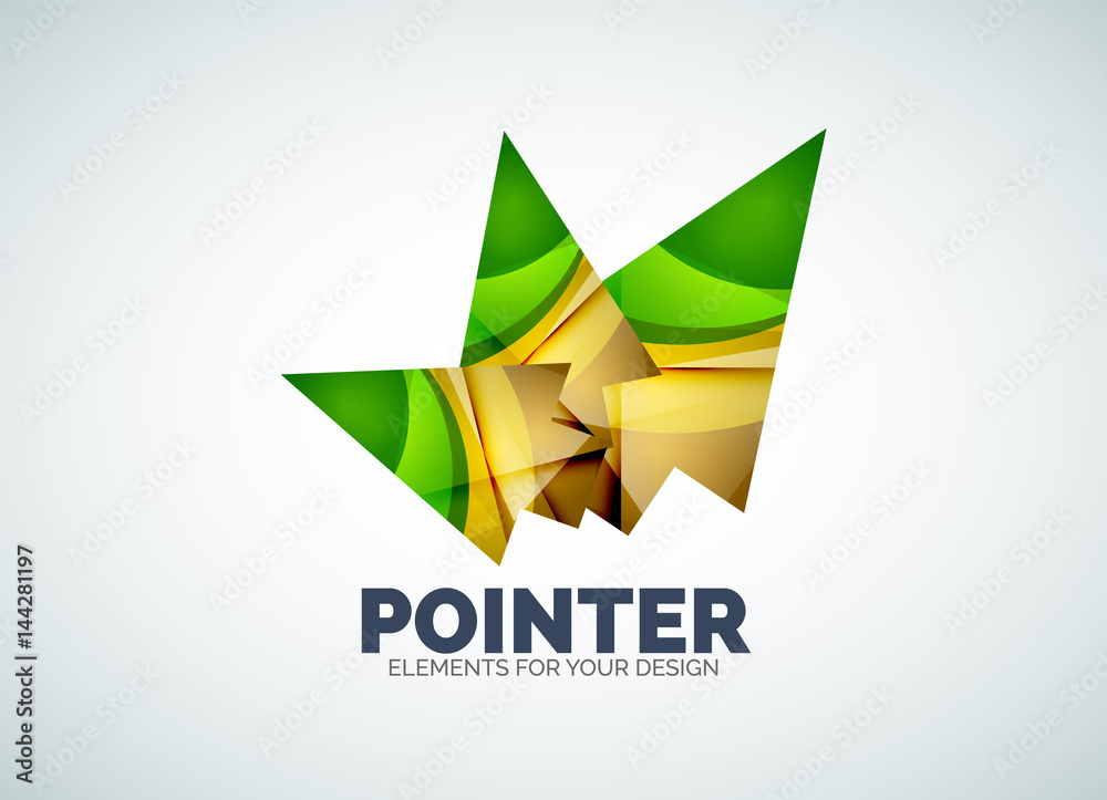 Obraz premium Vector icon, arrow mouse pointer or directional symbol