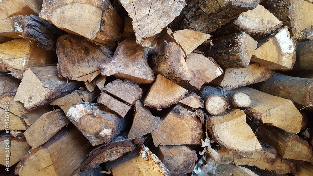 Chopped wood texture Chopped wood texture