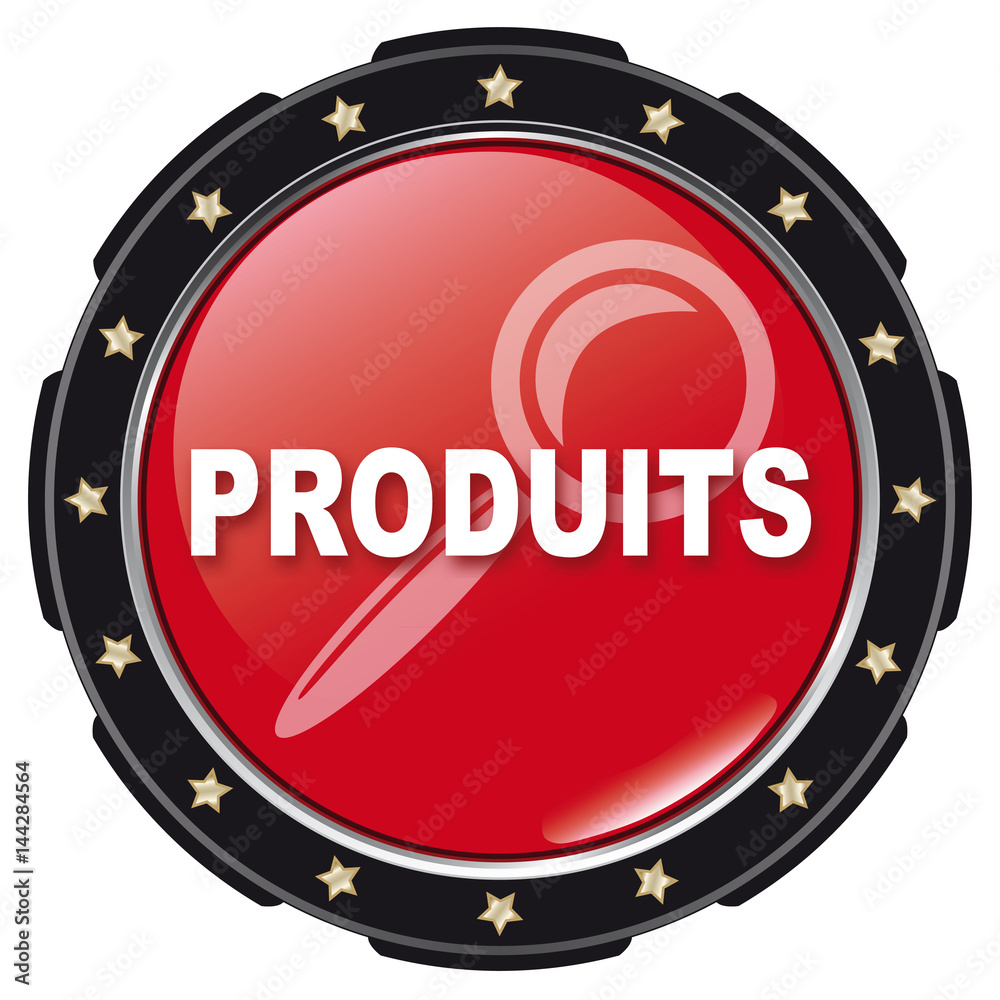 Fototapeta premium produits icon