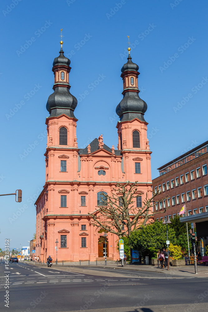 Mainz, St. Peter in der Großen Bleiche. April 2017. 