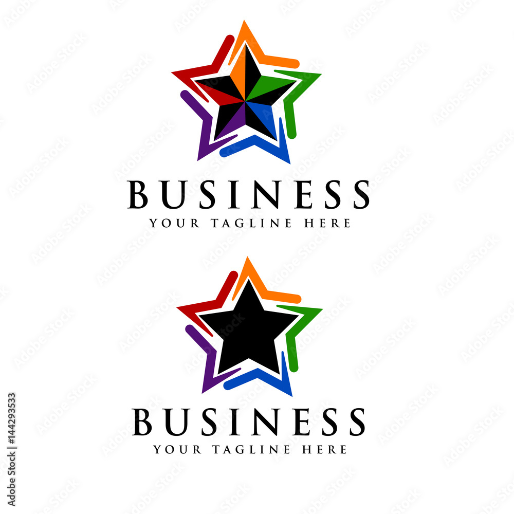 Obraz premium colour full star