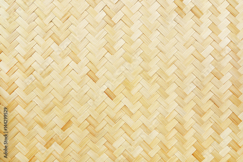 woven bamboo texture for background and design