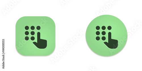 Vector Green Web Buttons