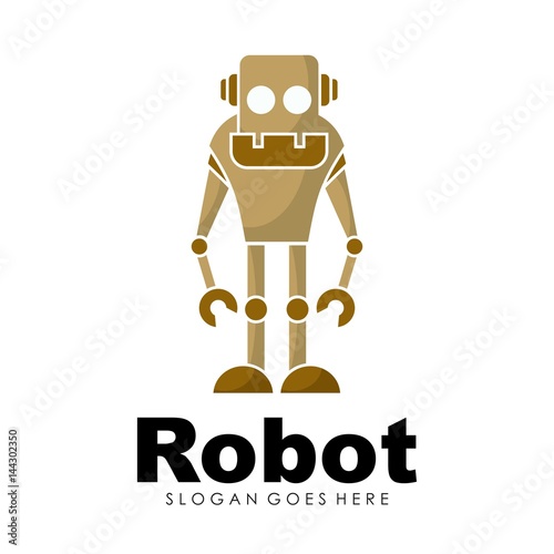 Robot icon and illustration vector