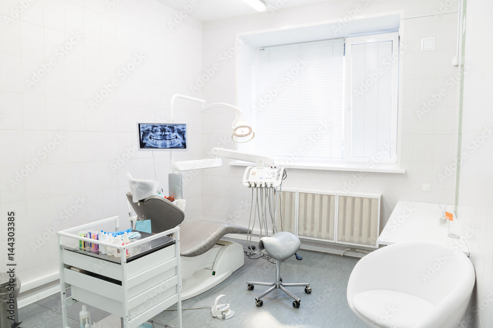 Interior of a dentist's office. Special equipment. Interior of a dentist's office. Special equipment.