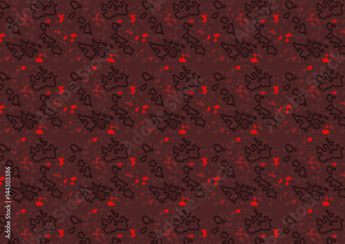 Dark Red Structured Texture...