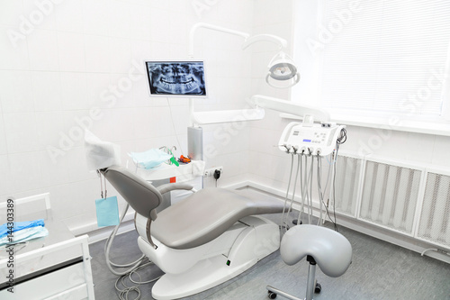 Dental office with equipment without people. © Sergei Dvornikov
