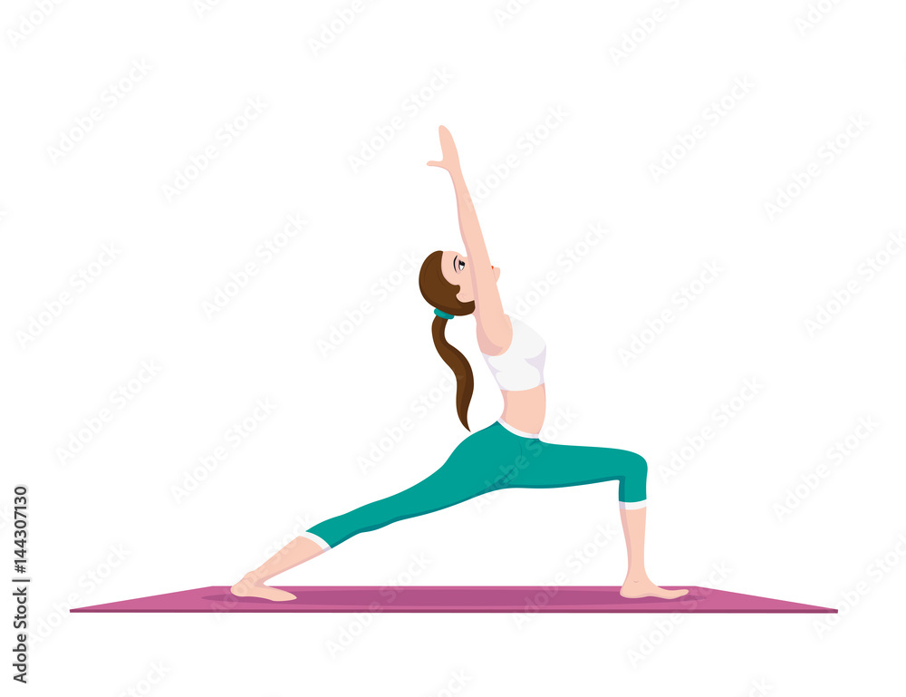 woman doing yoga woman doing yoga