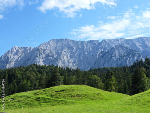 Berge in Elmau, Bayern, Deutschland