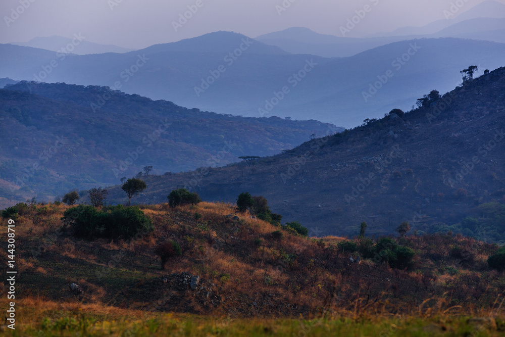 Landscape in Nyika National Park - Malawi