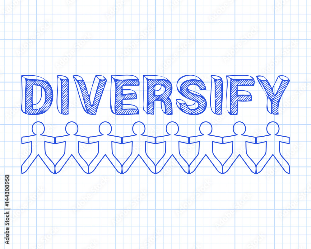 Diversify People Graph Paper