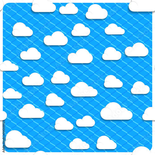 Seamless clouds and sky in the mesh, simply remove the layer of the frame. cloudlet_002