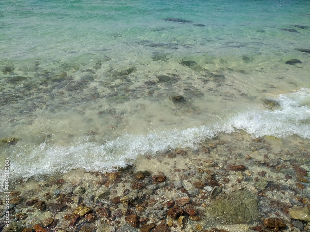 Landscape of The Reef or The Rock on The Beach at Pattaya City, Thailand. Landscape of The Reef or The Rock on The Beach at Pattaya City, Thailand.