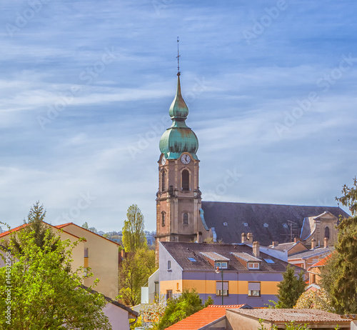 France Église Saint-Maurice à Freyming-Merlebach en Moselle photo