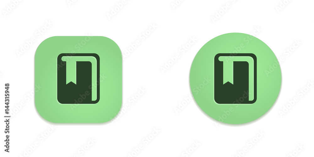 Vector Green Web Buttons