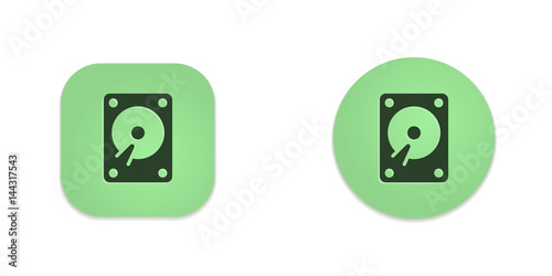Vector Green Web Buttons