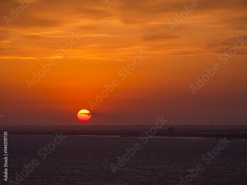 刑部岬から見る夕日 © sandpiper