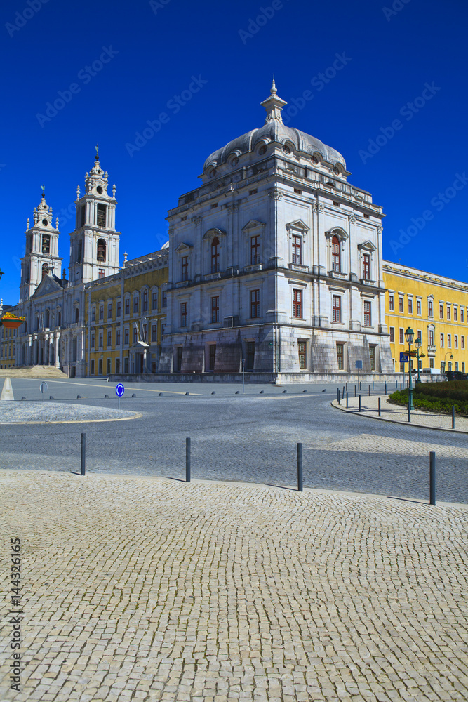 Mafra National palace  , cathedral and convent, in Portugal
