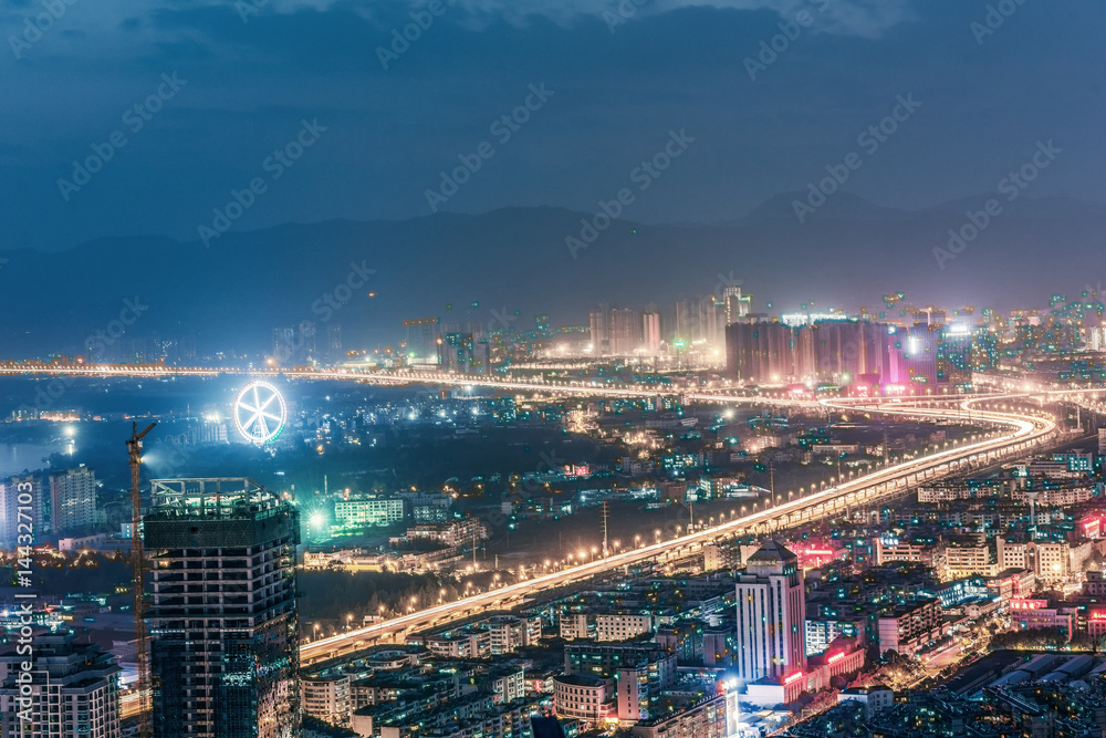 Obraz premium City CBD skyline