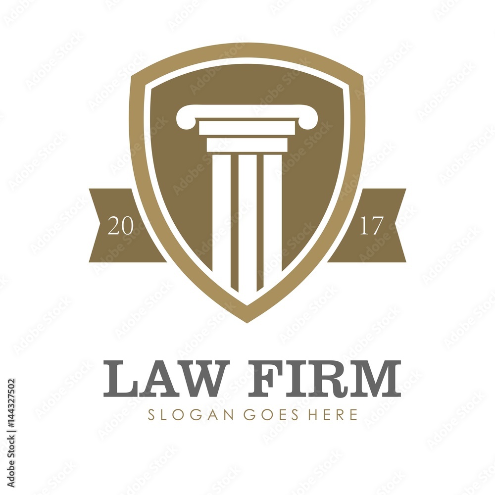 Law firm, attorney, lawyer service logo, template full vector Law firm, attorney, lawyer service logo, template full vector