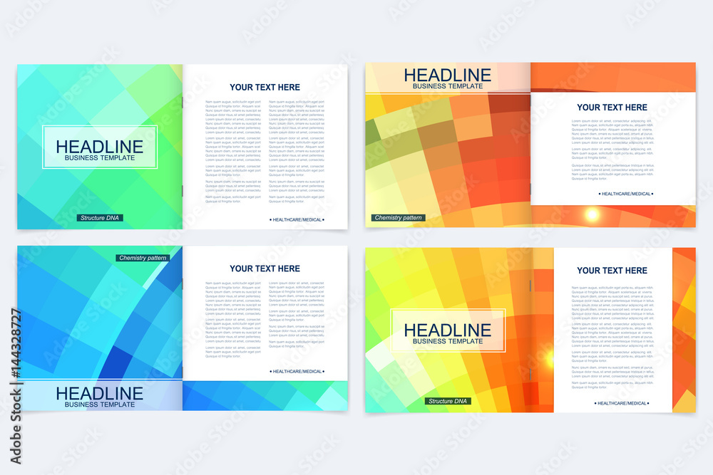 Business brochure design template. Vector flyer layout, abstract colorful polygonal background, leaflet, cover, poster. Business brochure design template. Vector flyer layout, abstract colorful polygonal background, leaflet, cover, poster.