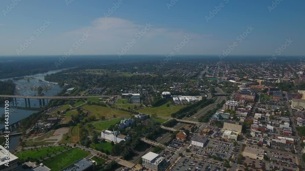 Aerial Virginia Richmond September 2016 4K Aerial Virginia Richmond September 2016 4K