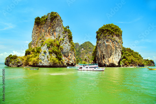 Island in Phang Nga Bay, Thailand