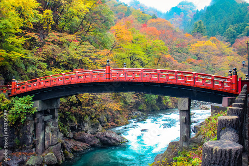 The red bridge of Nikko