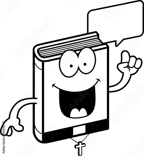Cartoon Bible Talking
