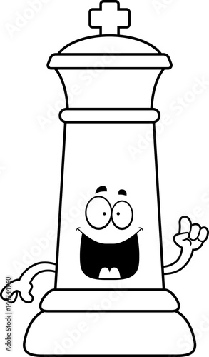 Cartoon Chess King Idea