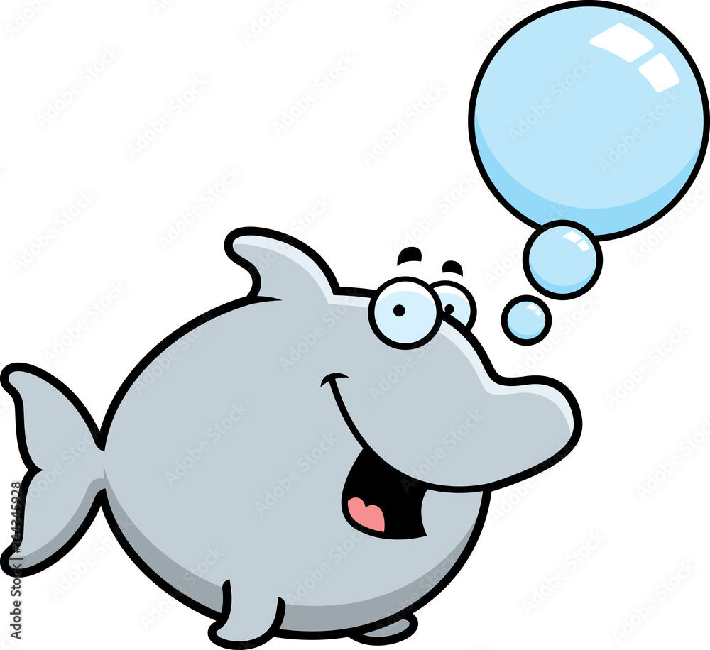 Talking Cartoon Dolphin Talking Cartoon Dolphin