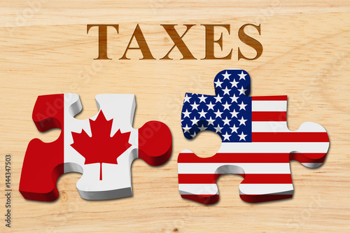 Canadians paying American taxes photo