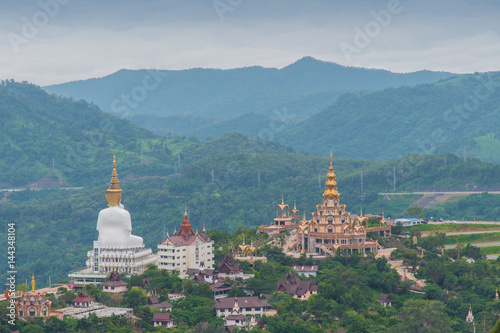 Beautiful morning view at Pha Sorn Kaew temple, Khao Kho, Phetchabun in Thailand