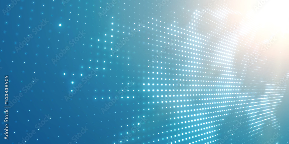 Abstract vector light blue background with shining neon lights. Neon sign with abstract image in perspective. Glowing partxicles. Elegant modern background for business presentations. Abstract vector light blue background with shining neon lights. Neon sign with abstract image in perspective. Glowing partxicles. Elegant modern background for business presentations.