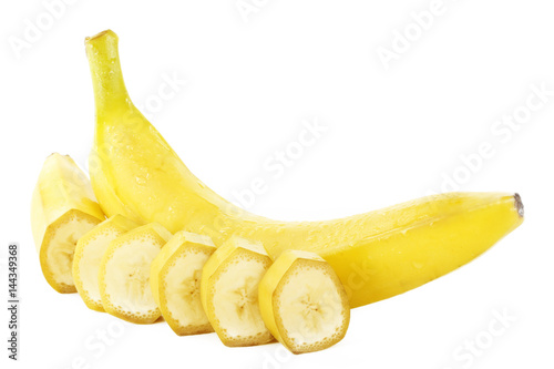 bananas isolated